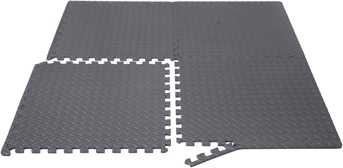 AmazonBasics Eva Puzzle Exercise Mat Grey