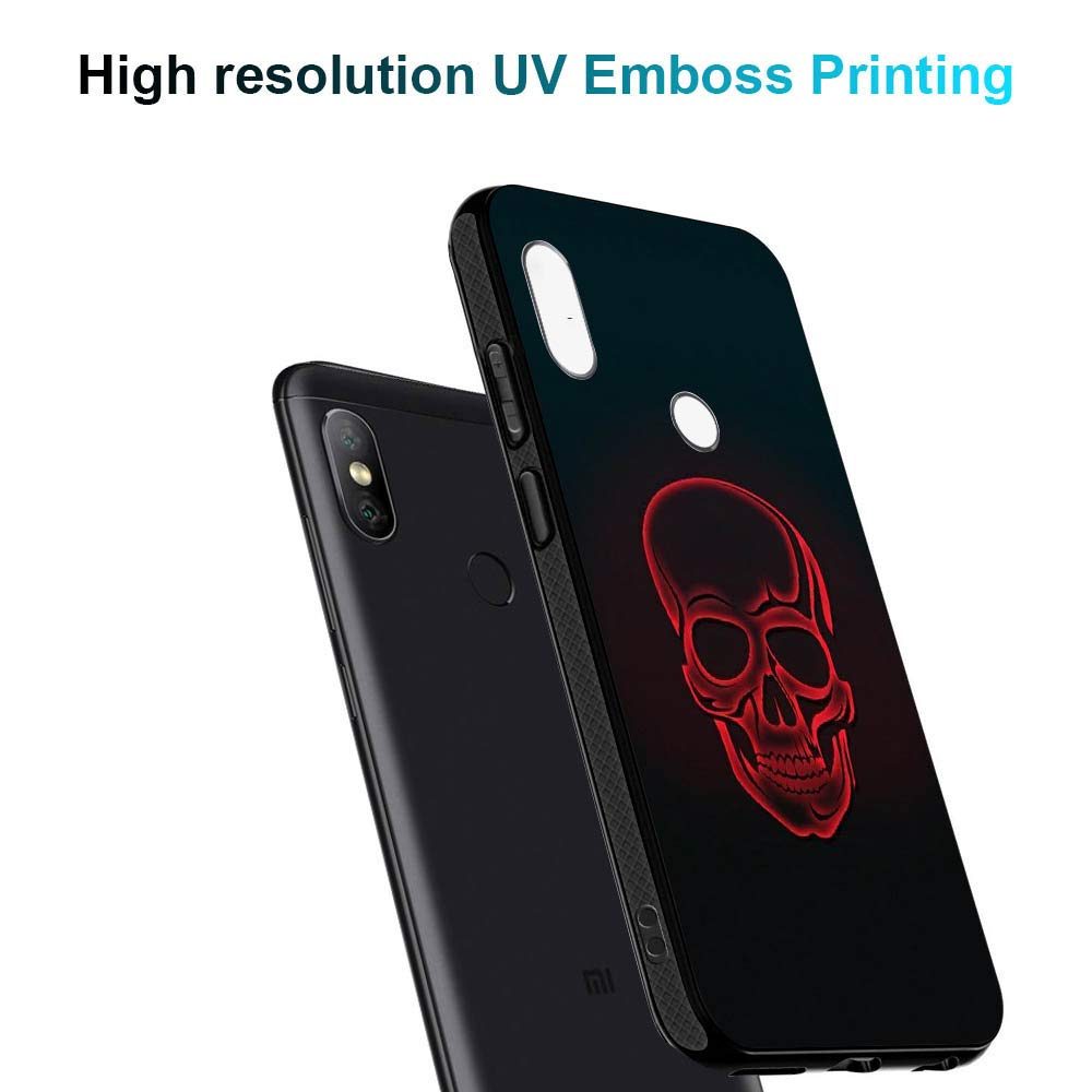 Amazon Brand - Solimo Designer Skull Printed Hard Back Case Mobile Cover for Redmi Note 5 Pro (D1186)