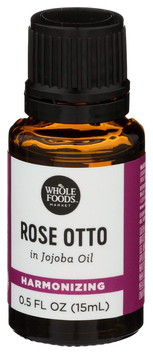 WHOLE FOODS MARKET Rose Otto In Jojoba Oil, 0.5 FZ