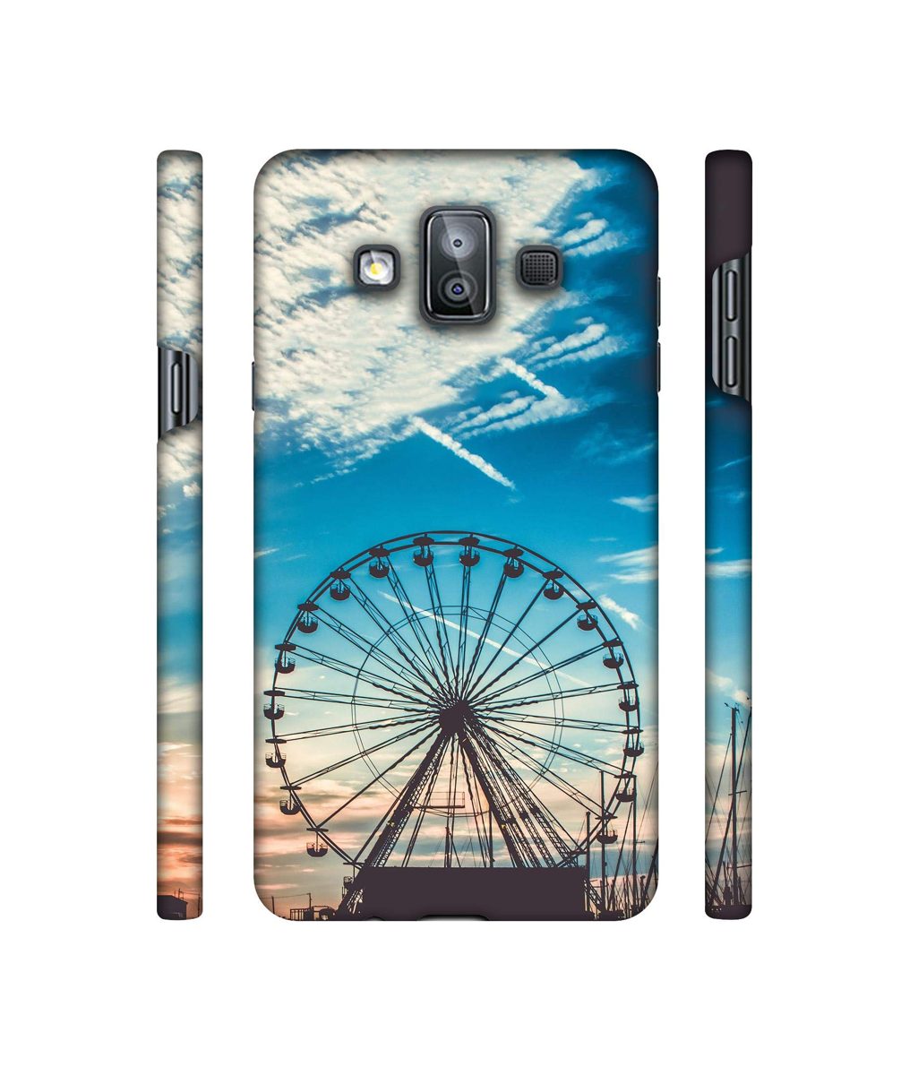 Amazon Brand - Solimo Designer Crown Wheel 3D Printed Hard Back Case Mobile Cover for Samsung Galaxy J7 Duo
