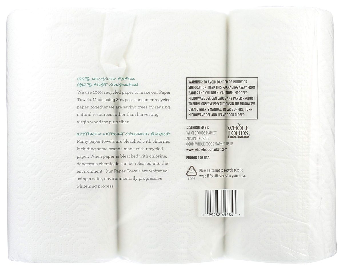 365 Everyday Value, Paper Towels, Jumbo Roll, 3 ct