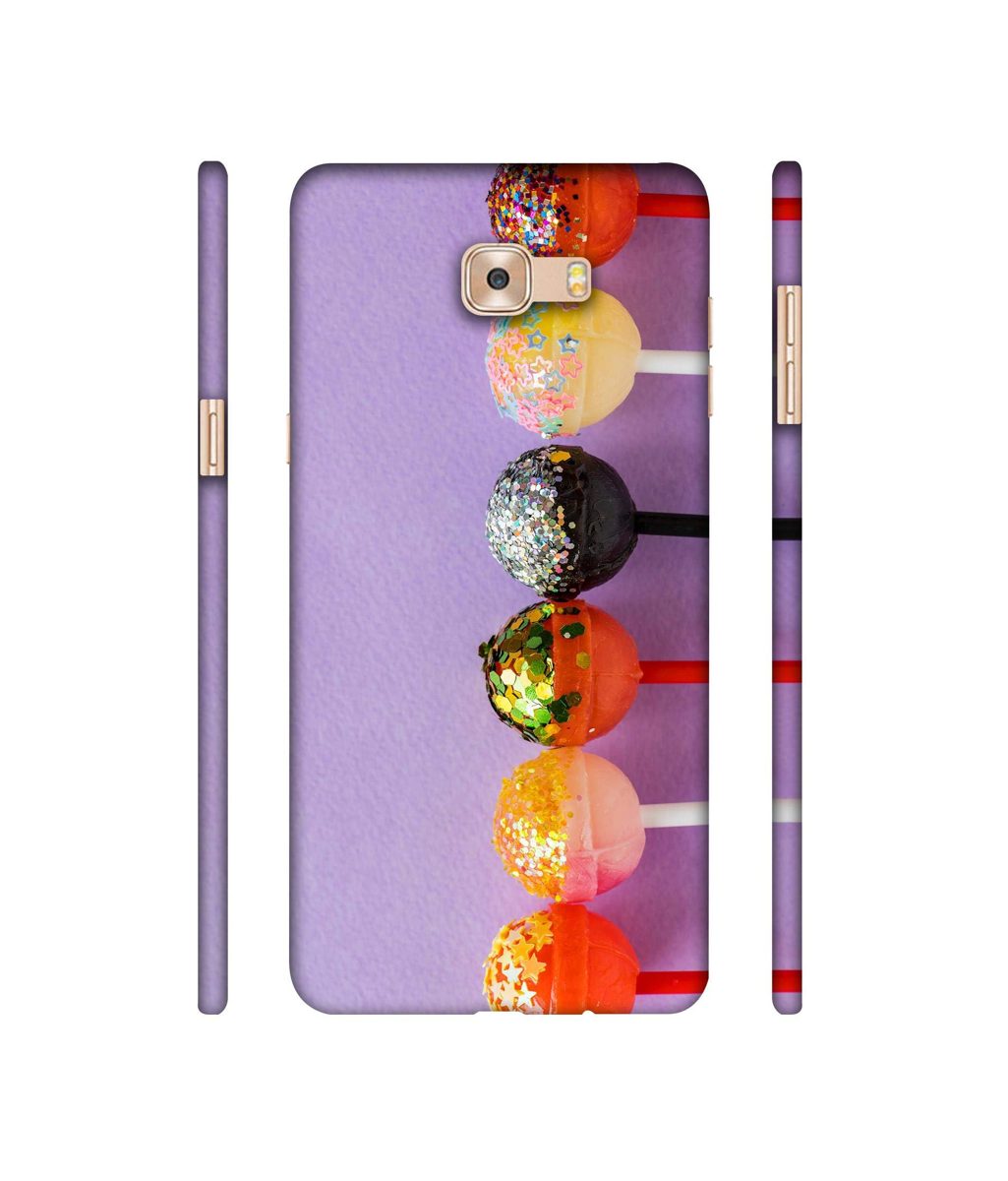 Amazon Brand - Solimo Designer Gilliter Lollipops 3D Printed Hard Back Case Mobile Cover for Samsung Galaxy C9 Pro