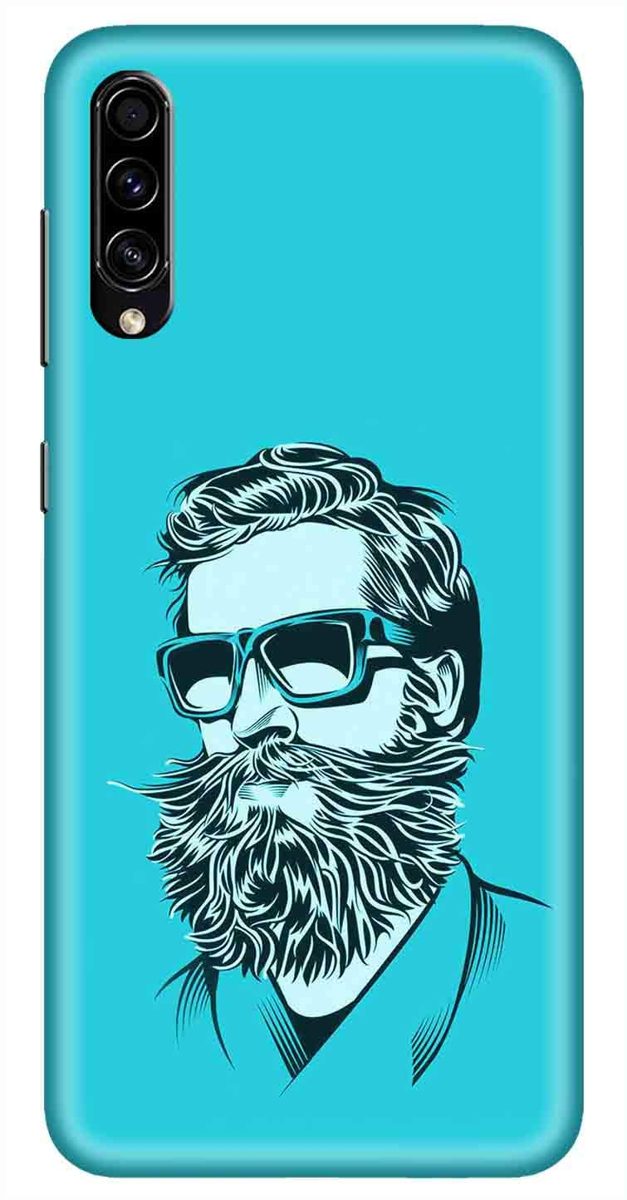 Amazon Brand - Solimo Designer Beard Man 3D Printed Hard Back Case Mobile Cover for Samsung Galaxy A50s