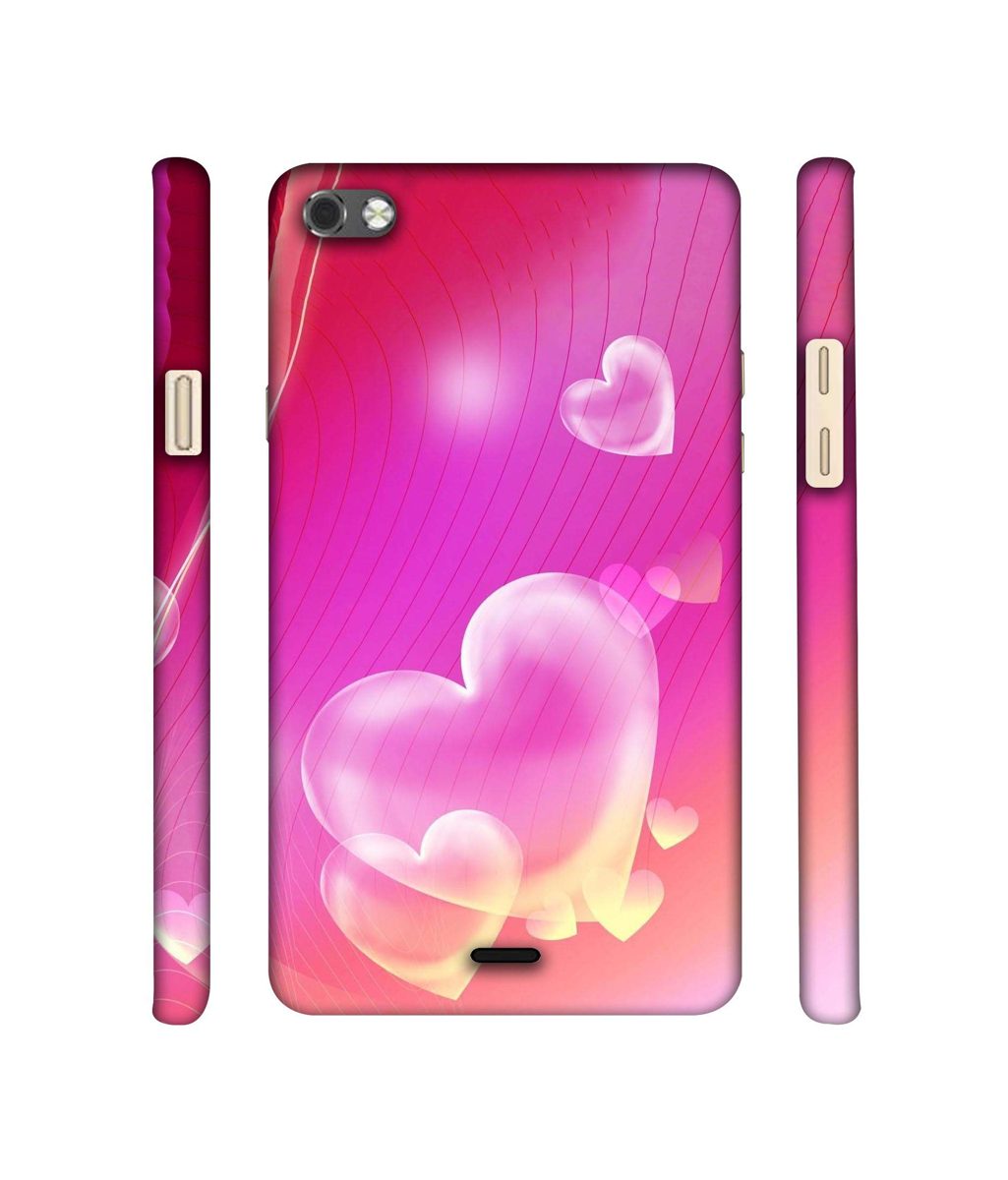 Amazon Brand - Solimo Designer Heart Abstract 3D Printed Hard Back Case Mobile Cover for Micromax Canvas Sliver 5 Q450