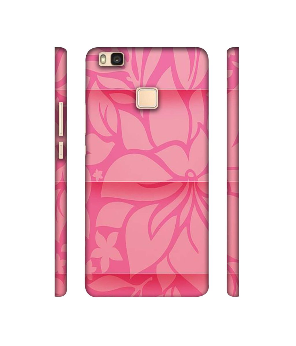 Amazon Brand - Solimo Designer Pink Flower Banch Print On Cloth 3D Printed Hard Back Case Mobile Cover for Huawei P9 lite