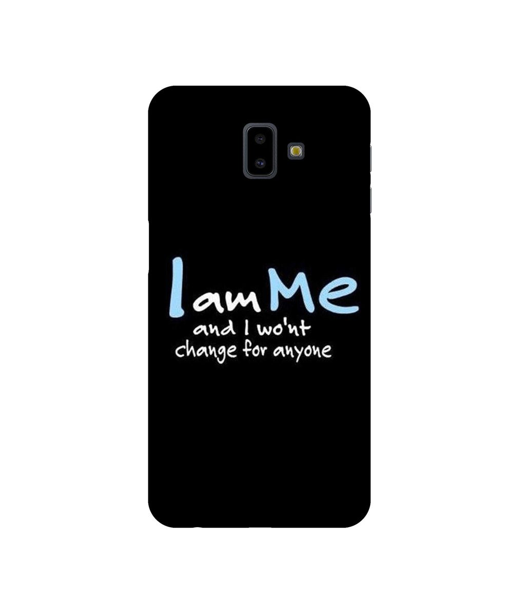 Amazon Brand - Solimo Designer Quotes 3D Printed Hard Back Case Mobile Cover for Samsung Galaxy J6 Plus