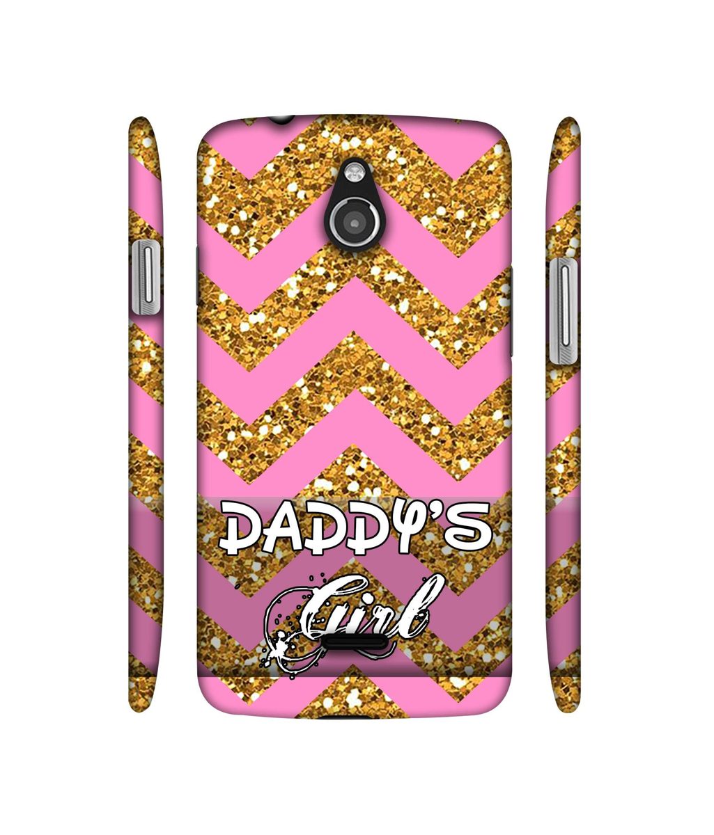 Amazon Brand - Solimo Designer Daddy's Girl 3D Printed Hard Back Case Mobile Cover for InFocus M2