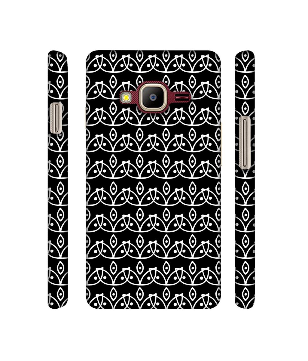 Amazon Brand - Solimo Designer White Flowers Pattern 3D Printed Hard Back Case Mobile Cover for Samsung Z2