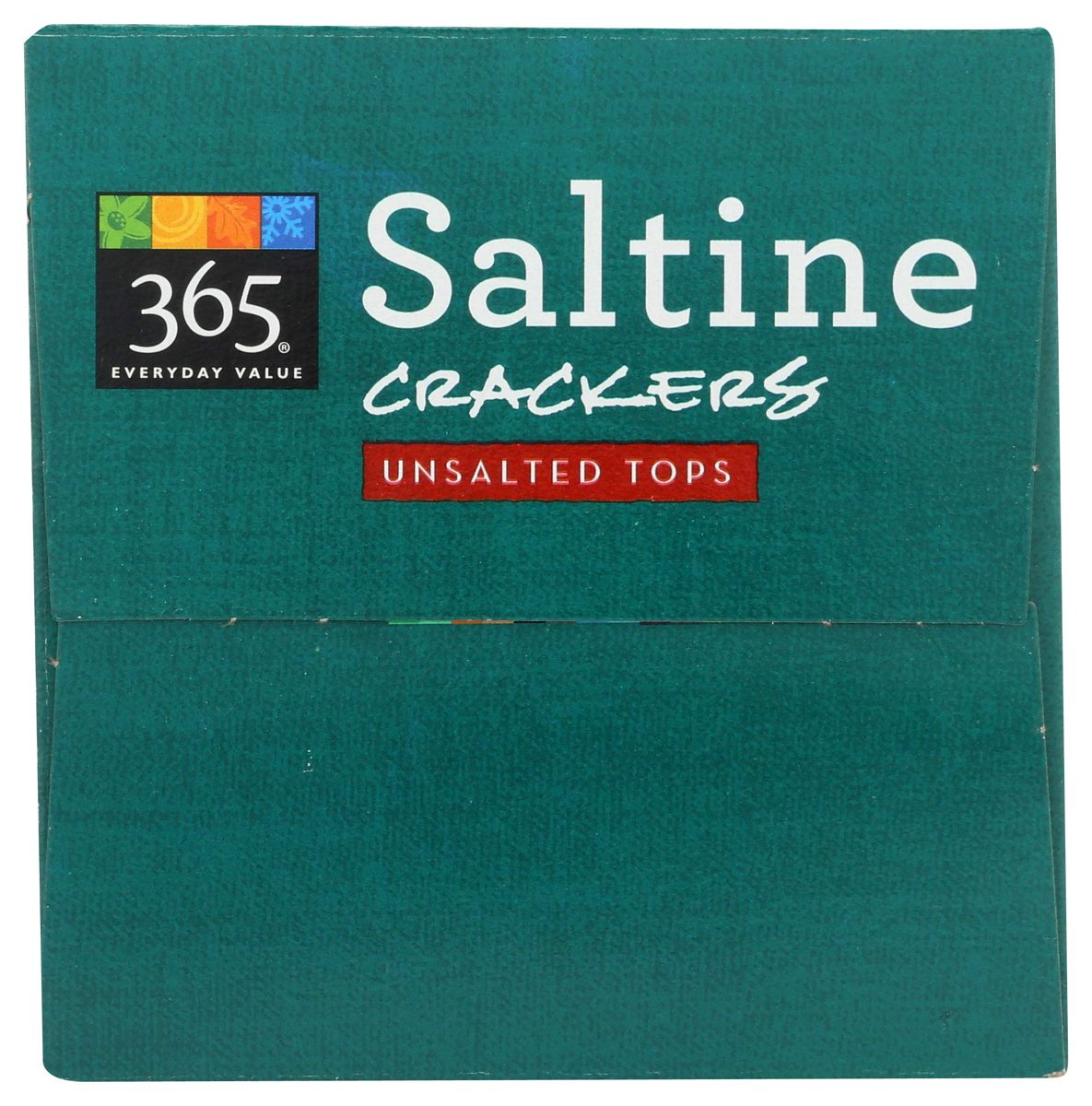 365 Everyday Value, Saltine Crackers, Unsalted Tops, 16 oz