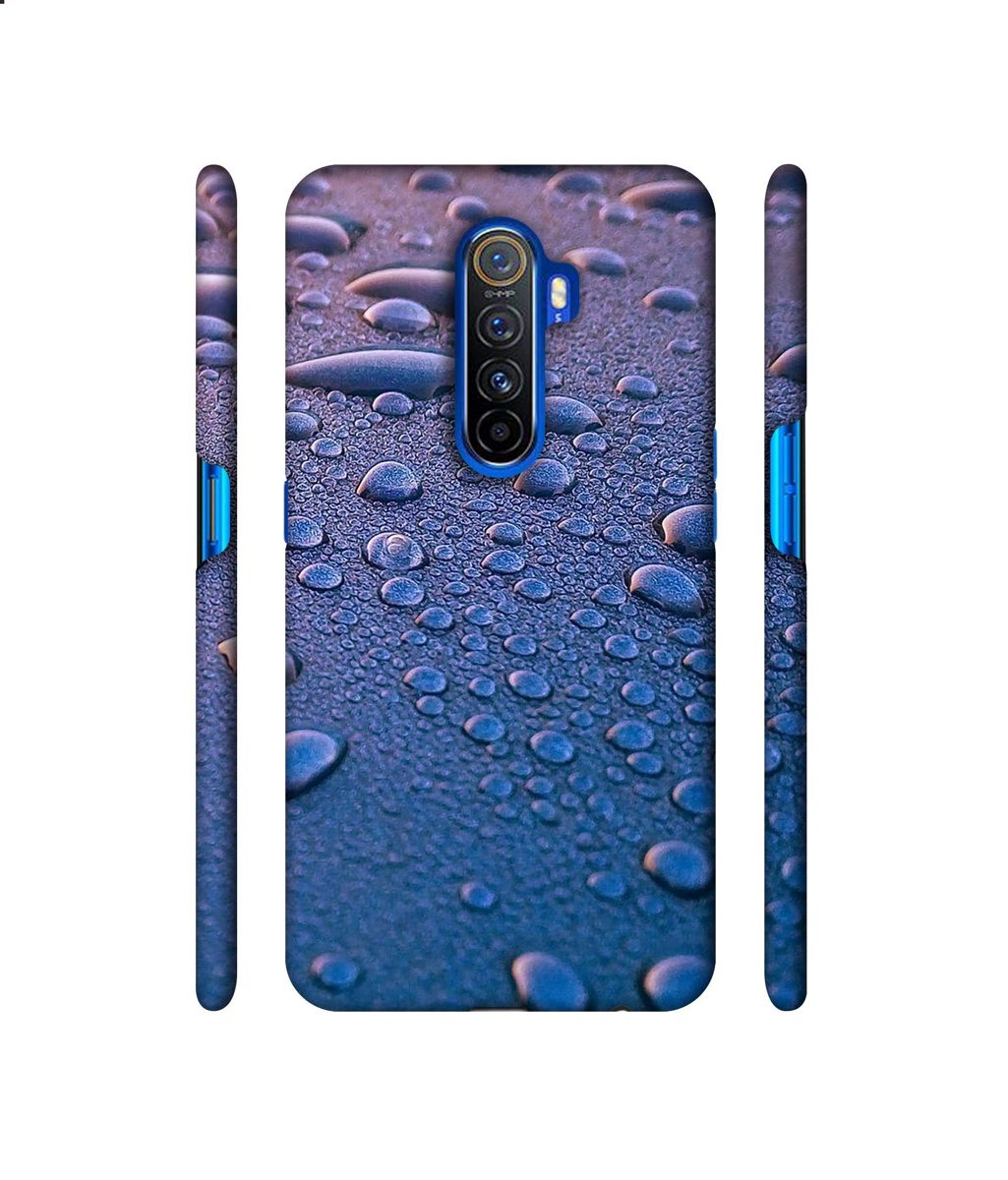 Amazon Brand - Solimo Designer Water Drops 3D Printed Hard Back Case Mobile Cover for Oppo Reno Ace/Realme X2 Pro