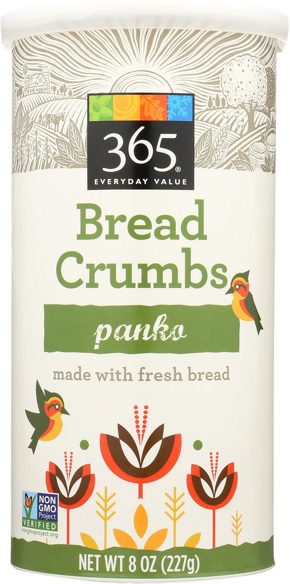 365 Everyday Value, Bread Crumbs, Panko, 8 oz