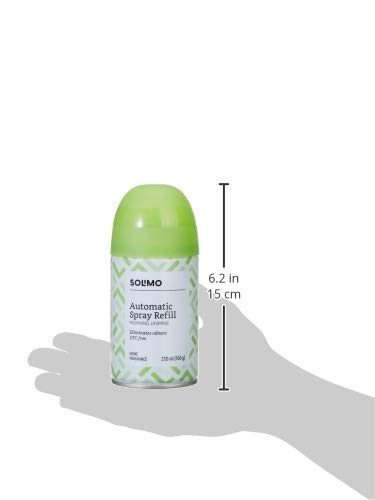 Amazon Brand - Solimo Automatic Air Freshener Refill - 250 ml (Morning Jasmine)