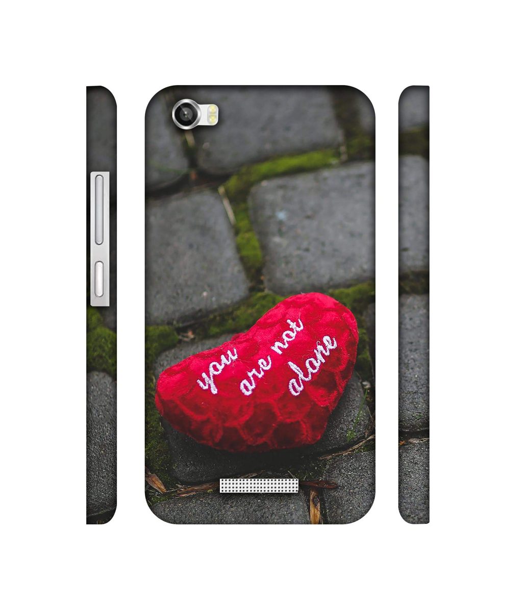 Amazon Brand - Solimo Designer You are Not Alone 3D Printed Hard Back Case Mobile Cover for Lava Iris X8