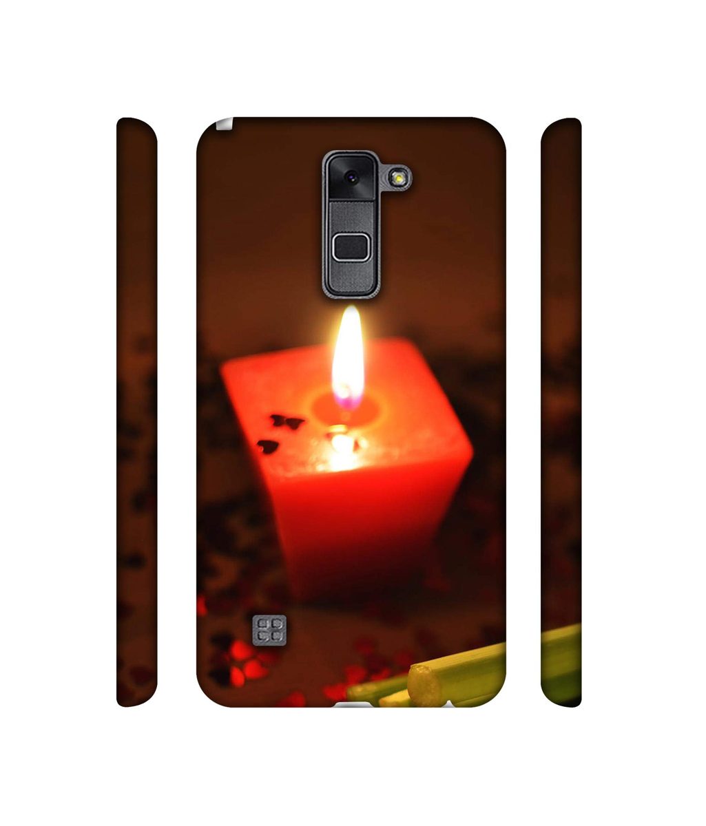 Amazon Brand - Solimo Designer Candle Light 3D Printed Hard Back Case Mobile Cover for LG Stylus 2