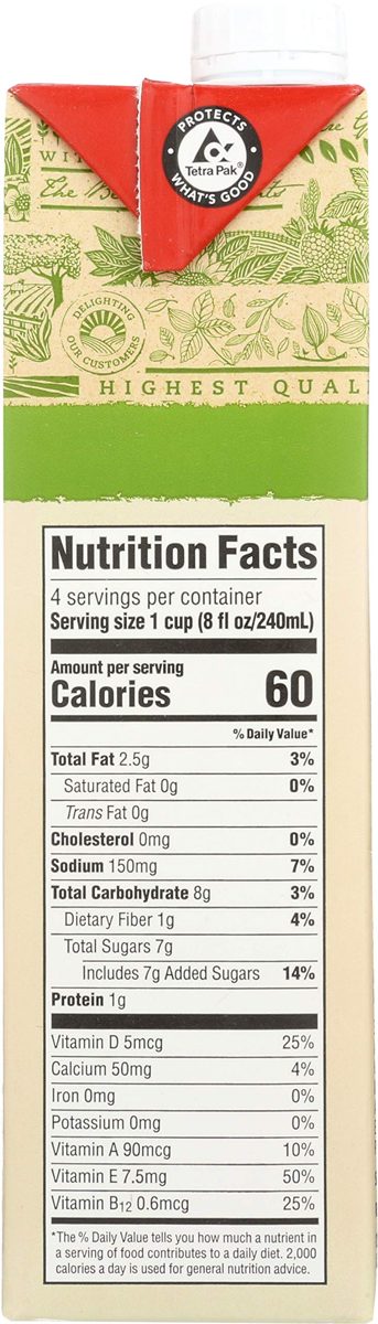 365 by Whole Foods Market, Organic Shelf-Stable Almondmilk, Orginal, 32 Fl Oz