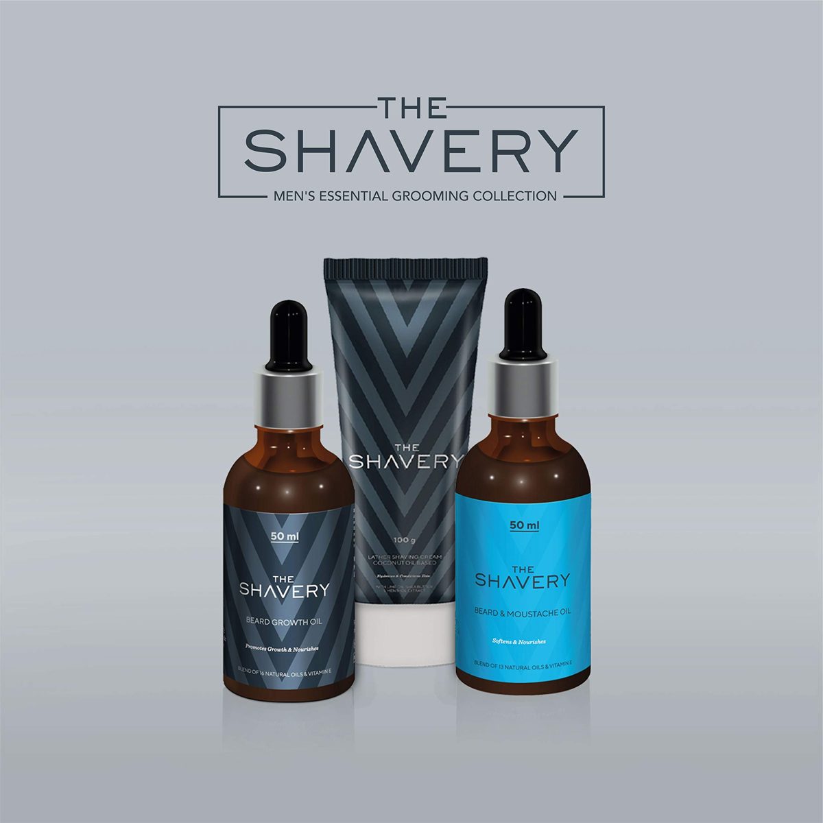 Amazon Brand - The Shavery Lather Shaving Cream (With Lime Oil, Shea Butter & Menthol Extract) - 100g (Pack of 2)