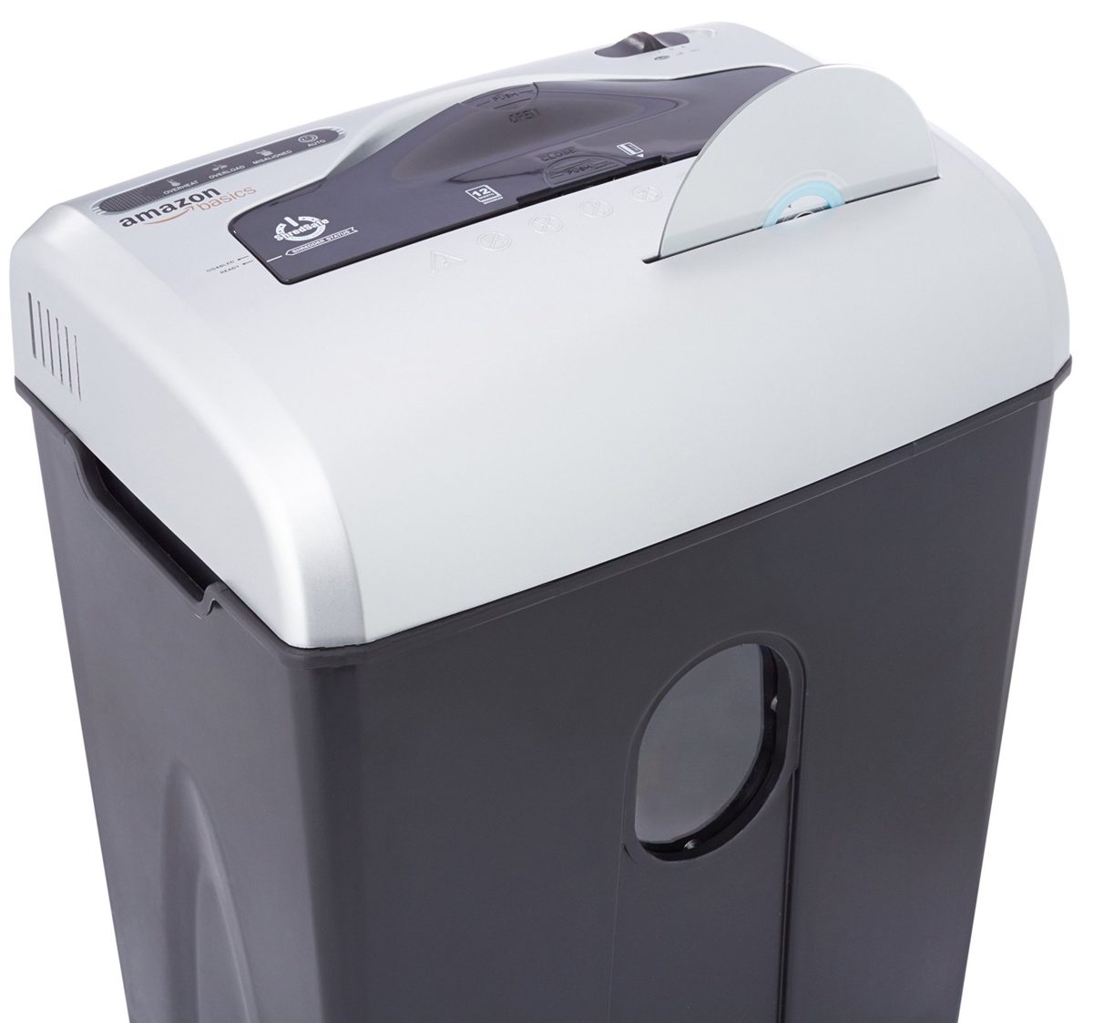 AmazonBasics 10-12 Sheet Cross Cut Paper, Credit Card, and CD Shredder