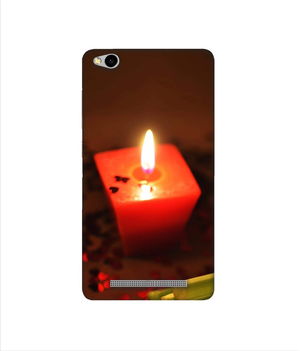 Amazon Brand - Solimo Designer Candle Light 3D Printed Hard Back Case Mobile Cover for Xiaomi Redmi 3S