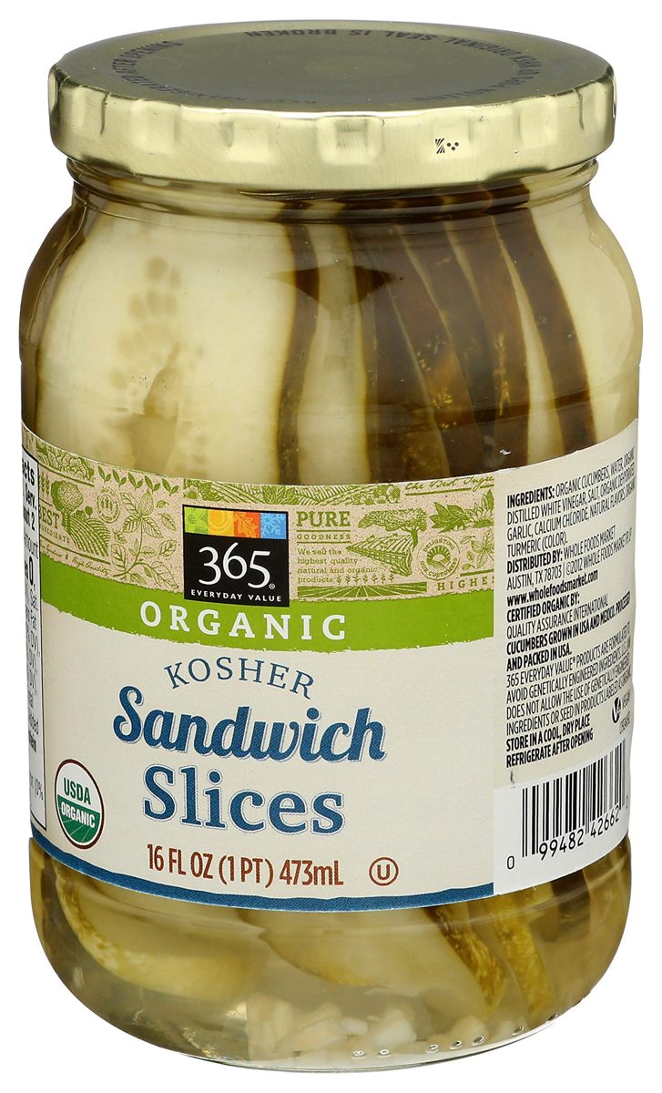 365 Everyday Value, Organic Sandwich Slices, 16 fl oz