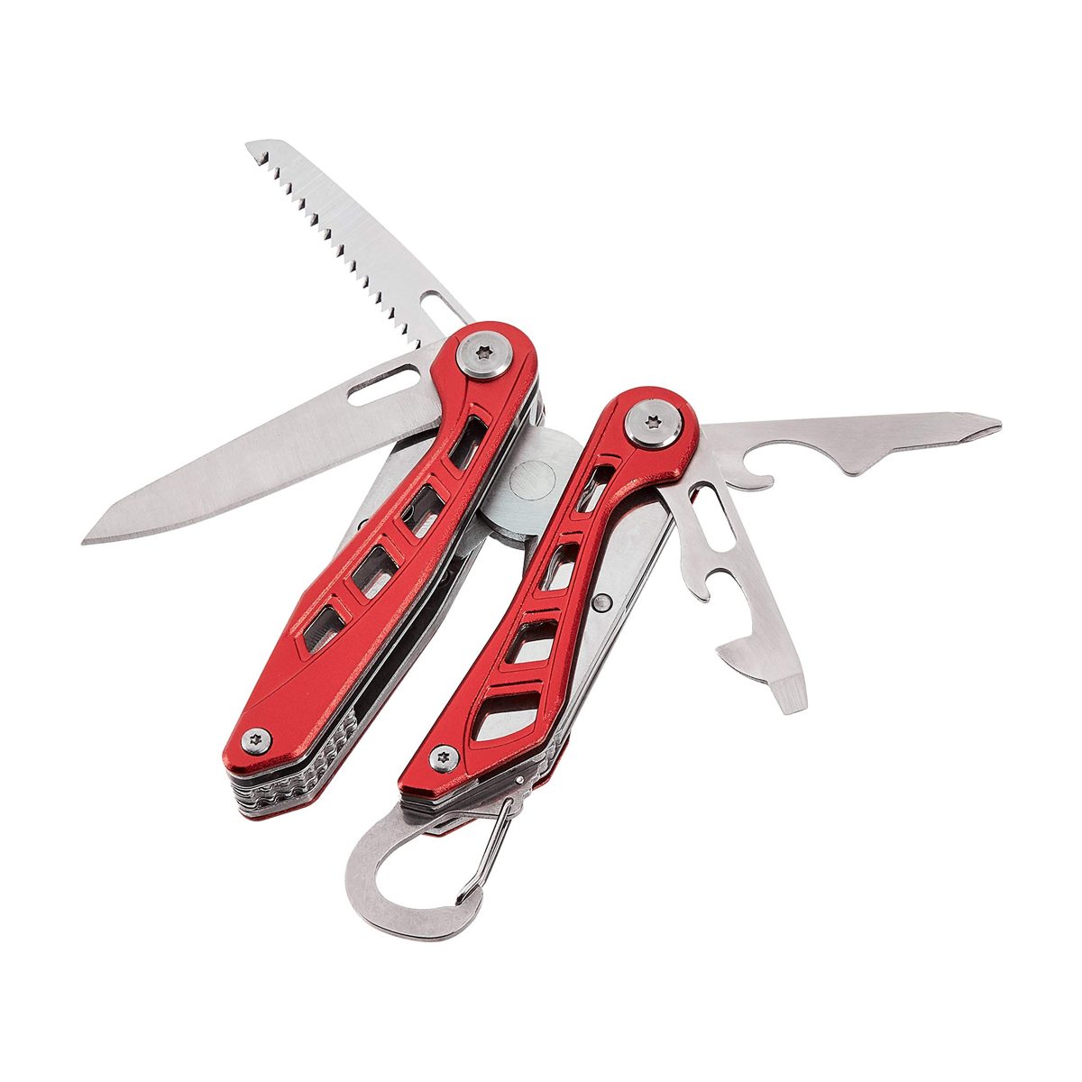 AmazonBasics 8-in-1 Multi-Tool with Nylon Sheath (Renewed)