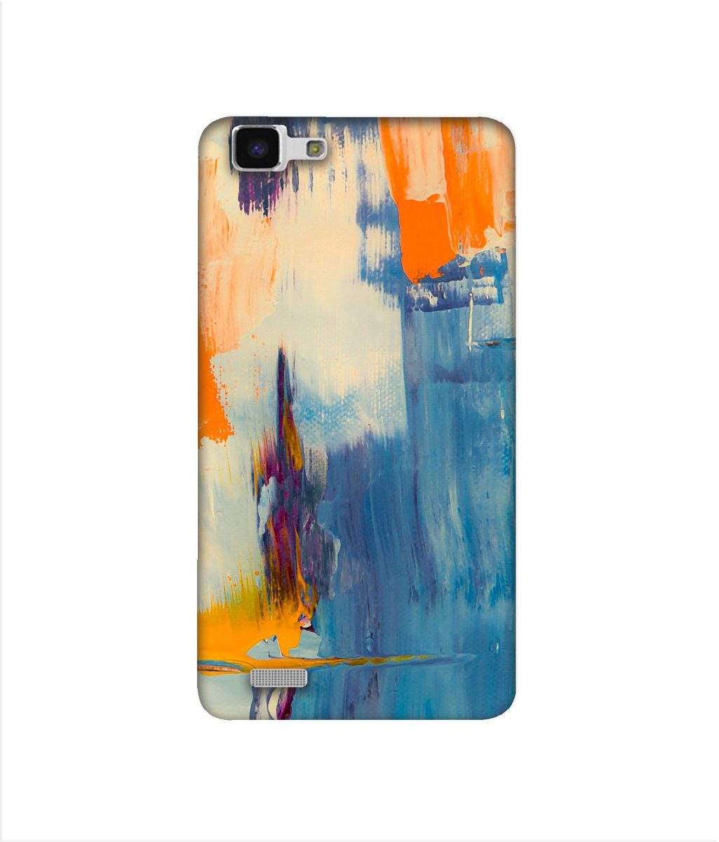 Amazon Brand - Solimo Designer Multicolor Brush Texture 3D Printed Hard Back Case Mobile Cover for Vivo Y27L