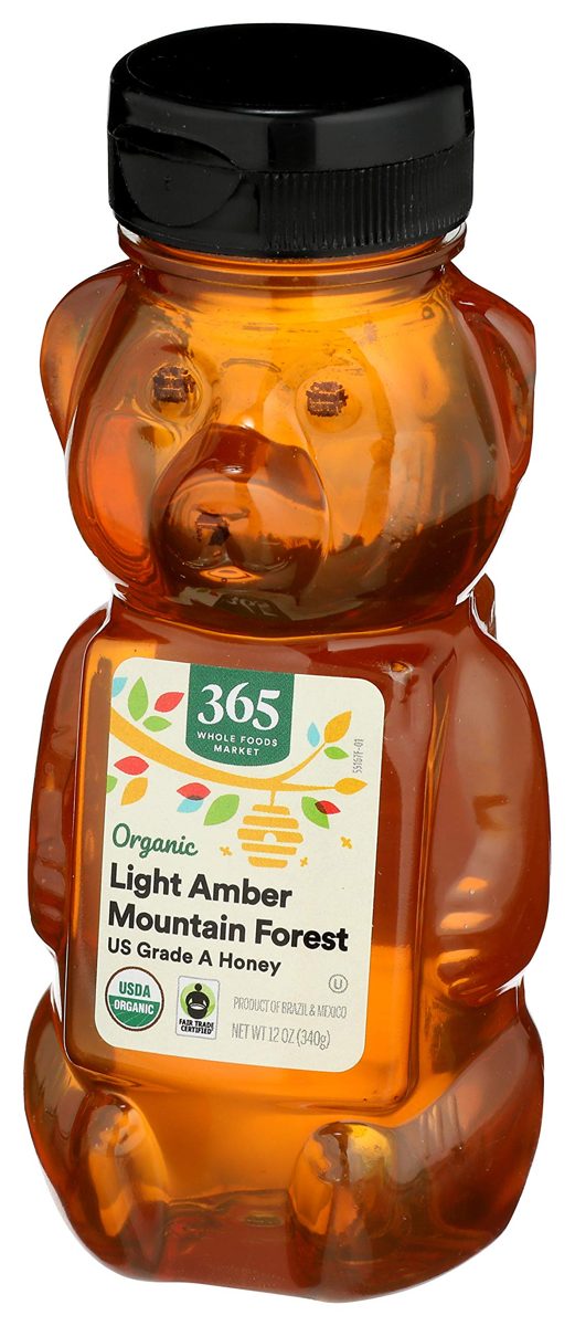 365 by Whole Foods Market, Organic US Grade A Honey, Light Amber Mountain Forest, 12 Ounce