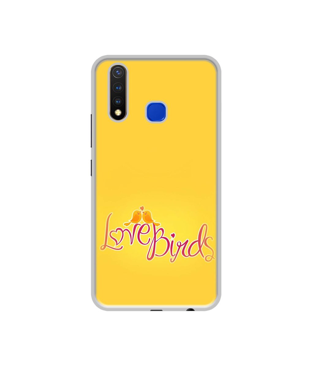 Amazon Brand - Solimo Designer Love Birds UV Printed Soft Back Case Mobile Cover for Vivo U20