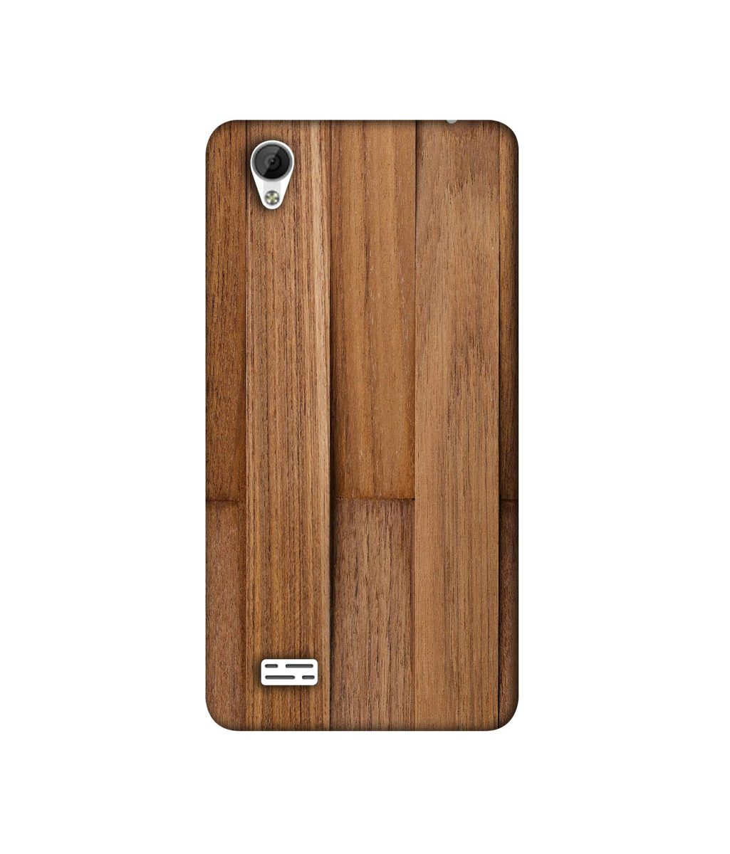 Amazon Brand - Solimo Designer Wooden Art 3D Printed Hard Back Case Mobile Cover for Vivo Y31