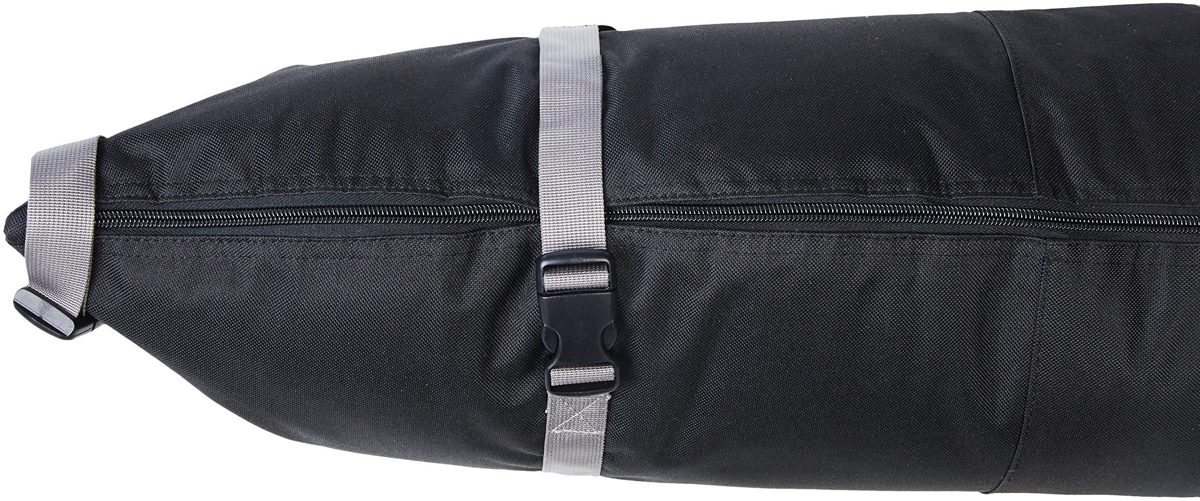 AmazonBasics Small Double Padded Ski Bag - 59 x 7 x 7 Inches, Black (Renewed)