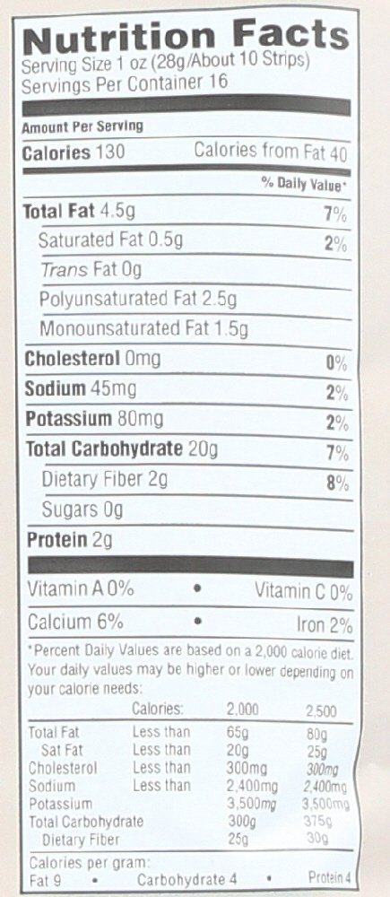 365 Everyday Value, Organic Lightly Salted Tortilla Strips, Yellow Corn, 16 Ounce