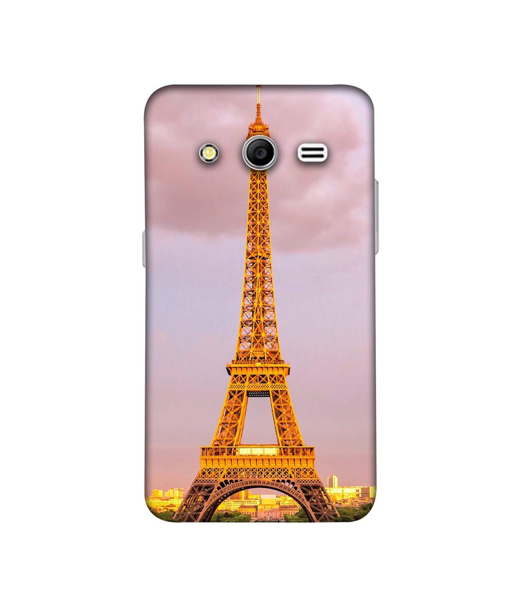 Amazon Brand - Solimo Designer Eiffel Tower Paris 3D Printed Hard Back Case Mobile Cover for Samsung Galaxy Core 2 G355H