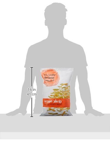 Wickedly Prime Veggie Sticks, Puffed Potato Snacks, 14 Ounce (Pack of 4)