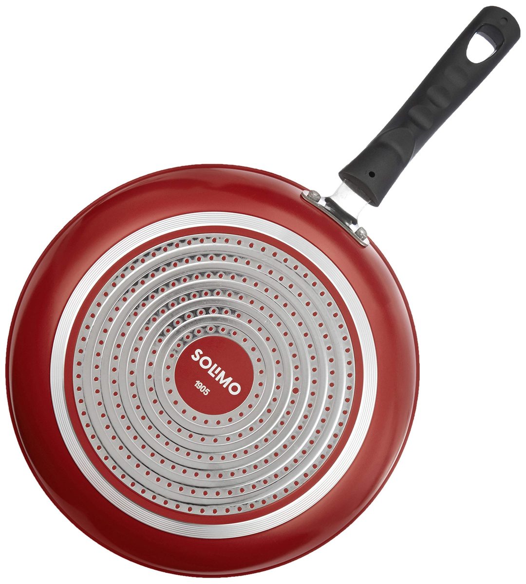(Renewed) Amazon Brand - Solimo Non-Stick Forged Fry Pan, 240mm, Induction and Gas Stove compatible