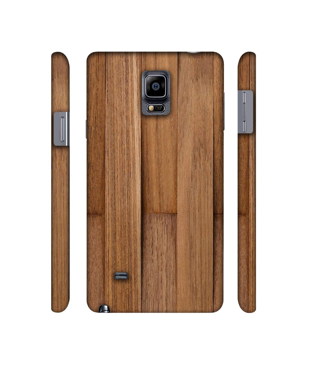 Amazon Brand - Solimo Designer Wooden Art 3D Printed Hard Back Case Mobile Cover for Samsung Galaxy Note 4