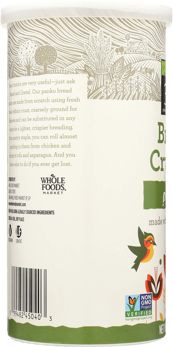 365 Everyday Value, Bread Crumbs, Panko, 8 oz