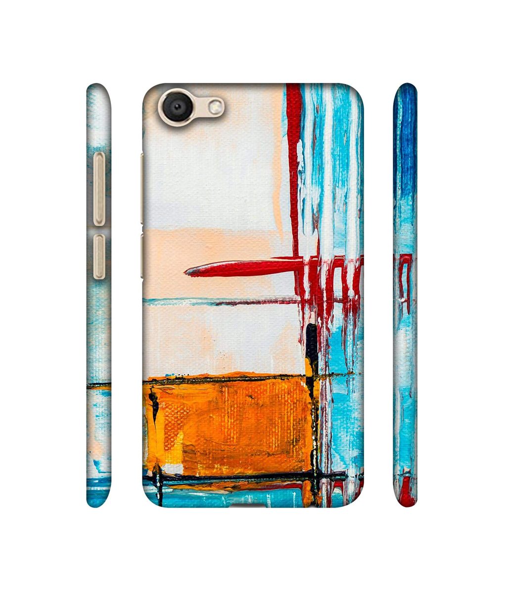 Amazon Brand - Solimo Designer Glass Paint 3D Printed Hard Back Case Mobile Cover for Vivo V5