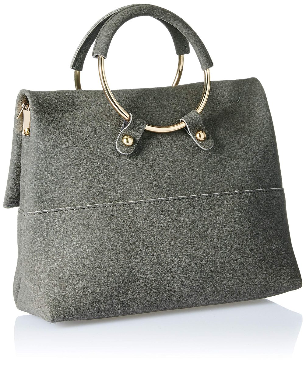 Flavia Women's Handbag (Grey)