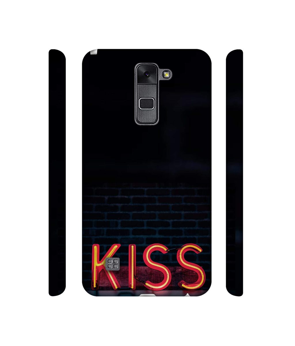 Amazon Brand - Solimo Designer Kiss 3D Printed Hard Back Case Mobile Cover for LG Stylus 2