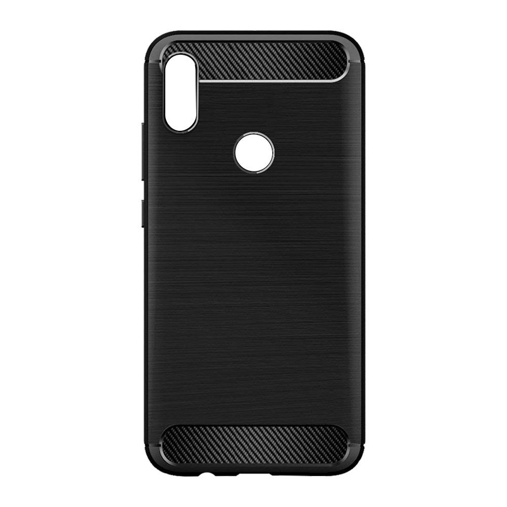 Amazon Brand - Solimo Protective Mobile Cover (Soft & Flexible Back case) for Mi A2 (Black)