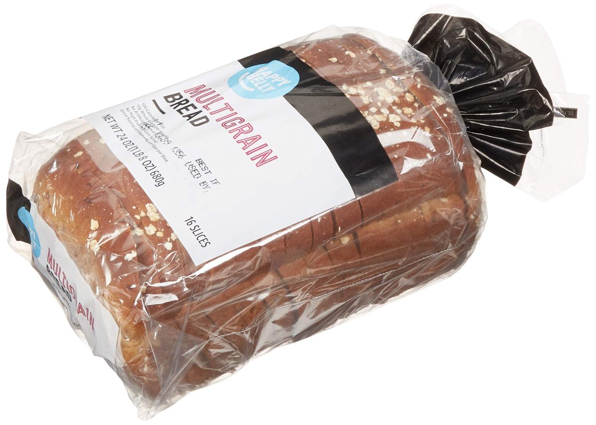 Happy Belly Multigrain Bread, 24 oz