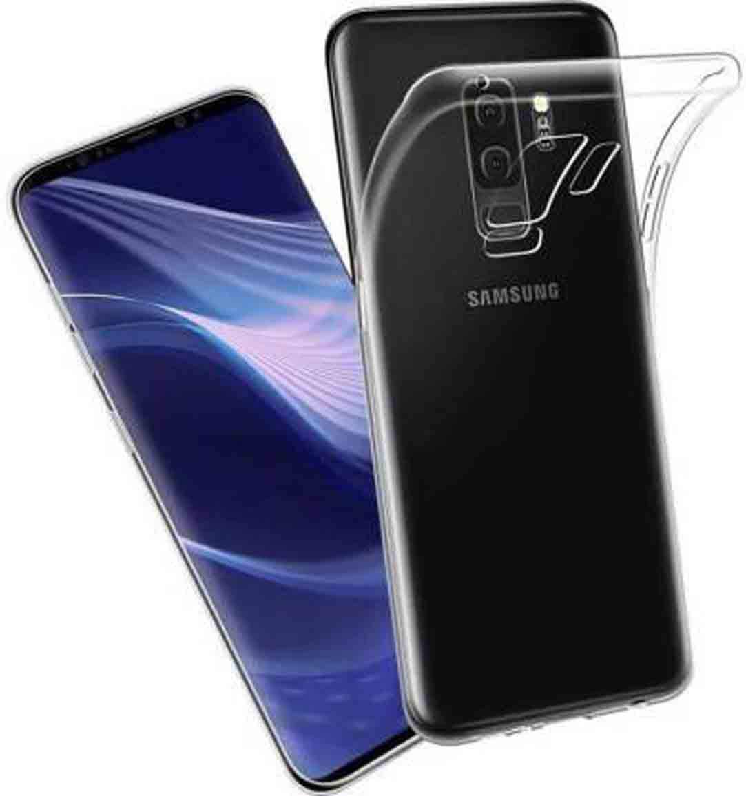 (Renewed) Amazon Brand - Solimo Soft & Flexible Back Phone Case for Samsung Galaxy S9 Plus (Transparent)