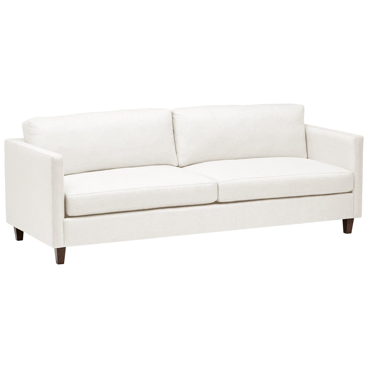 Amazon Brand – Stone & Beam Andover Modern Sofa Couch, 93"W, Cream