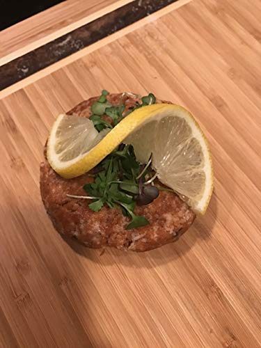 Garlic Parmesan Salmon Burger