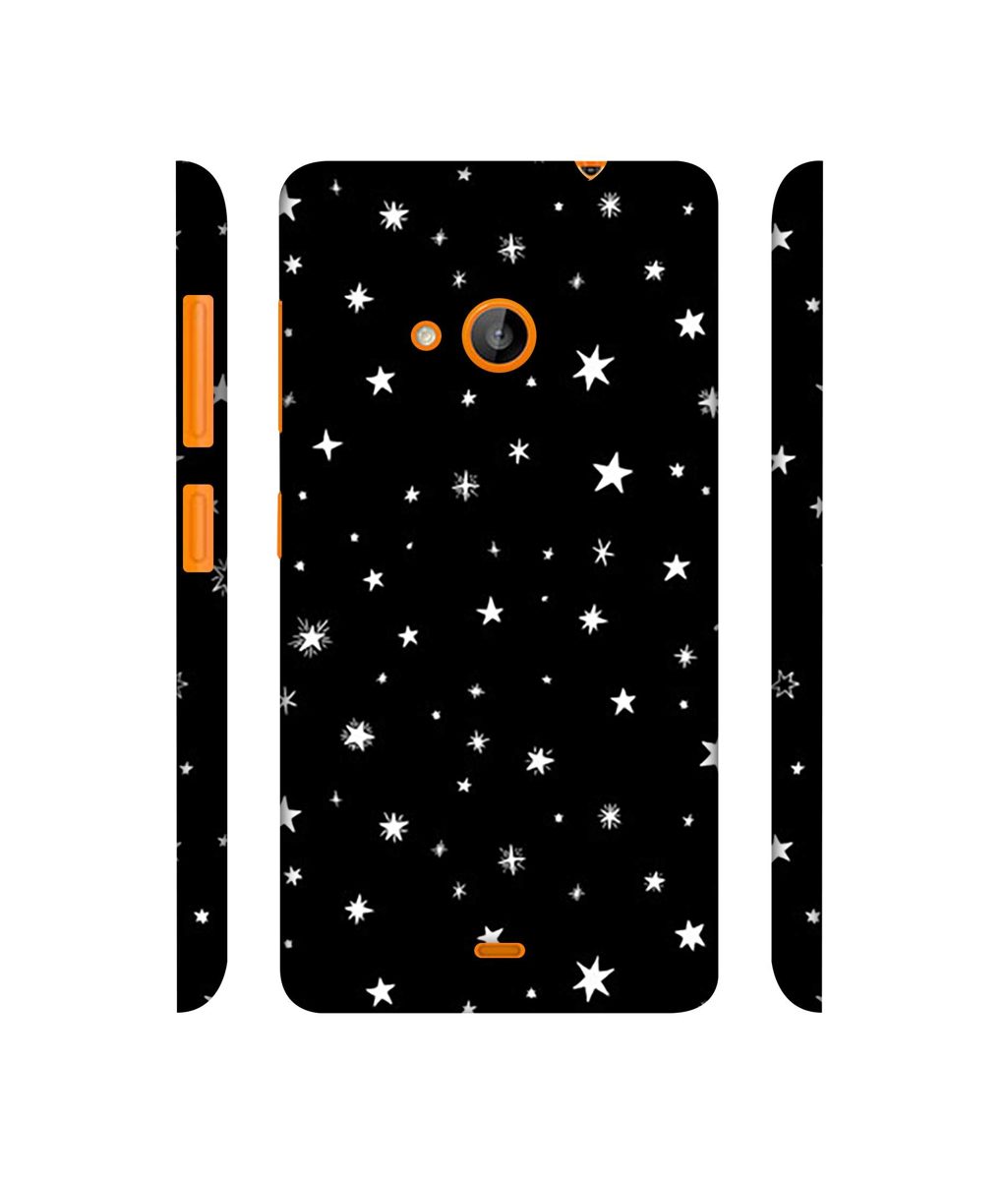 Amazon Brand - Solimo Designer Sperking Stars 3D Printed Hard Back Case Mobile Cover for Microsoft Lumia 535