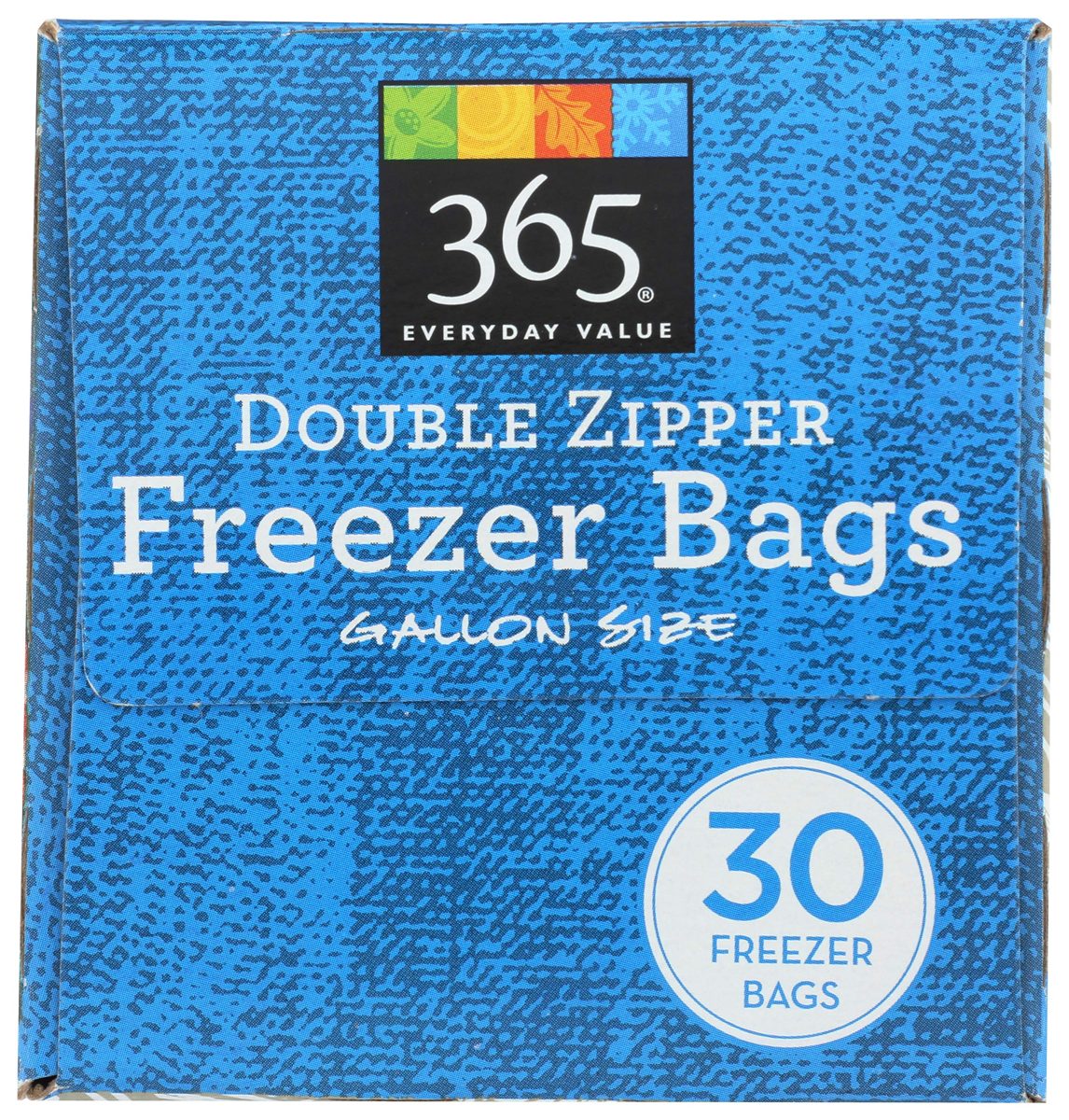 365 Everyday Value, Double Zipper Freezer Bags, Gallon Size, 30 ct