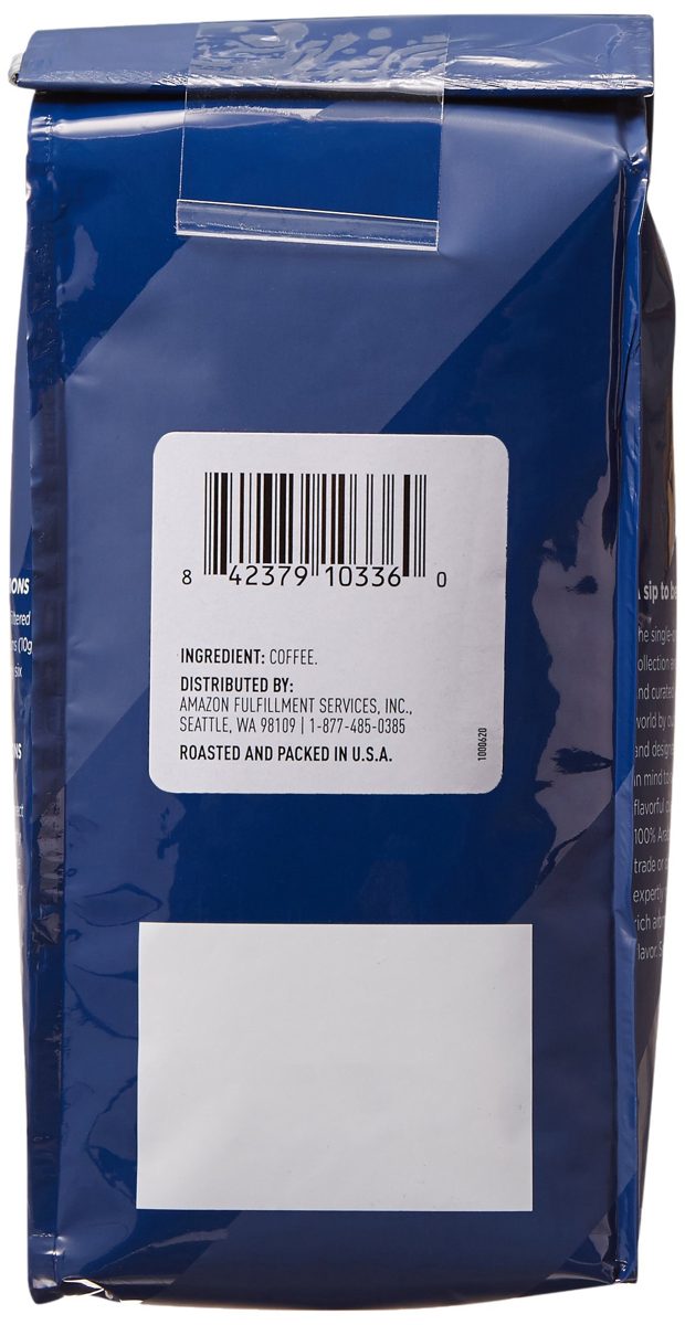 AmazonFresh Direct Trade Nicaragua Whole Bean Coffee, Medium Roast, 12 Ounce