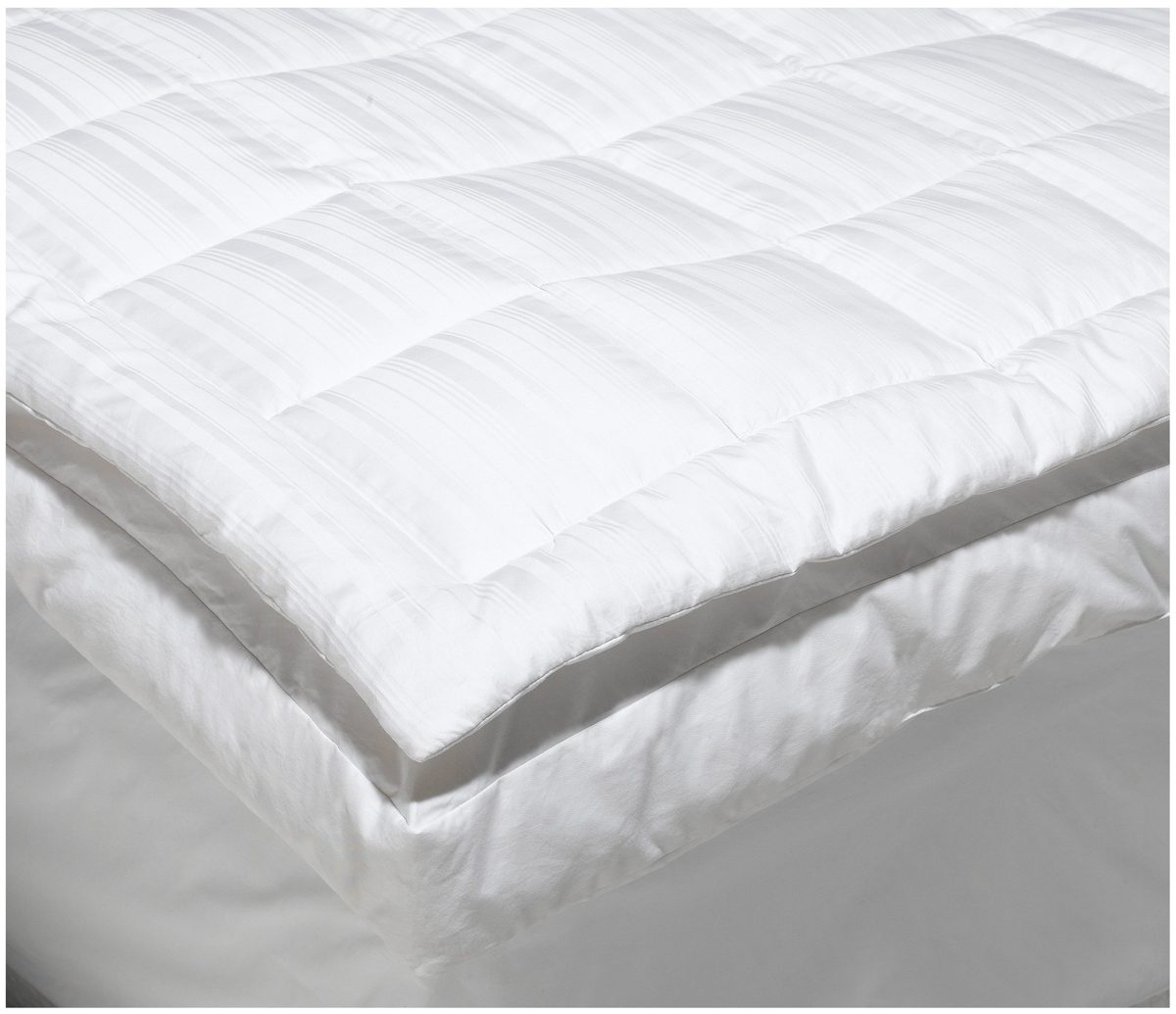 Pinzon Pyrenees White Goose Down Topped Featherbed