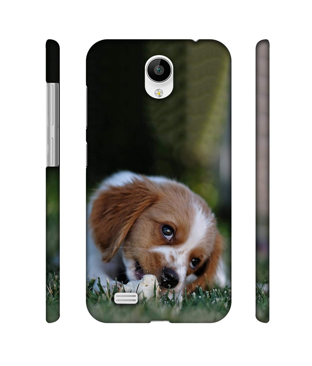 Amazon Brand - Solimo Designer Cute Puppy 3D Printed Hard Back Case Mobile Cover for Vivo Y21L
