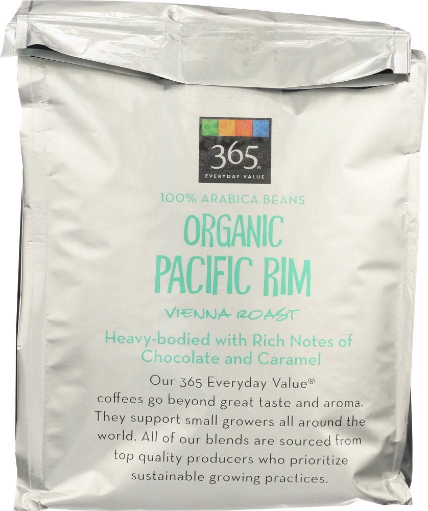 365 Everyday Value, Organic Pacific Rim Coffee, 24 oz