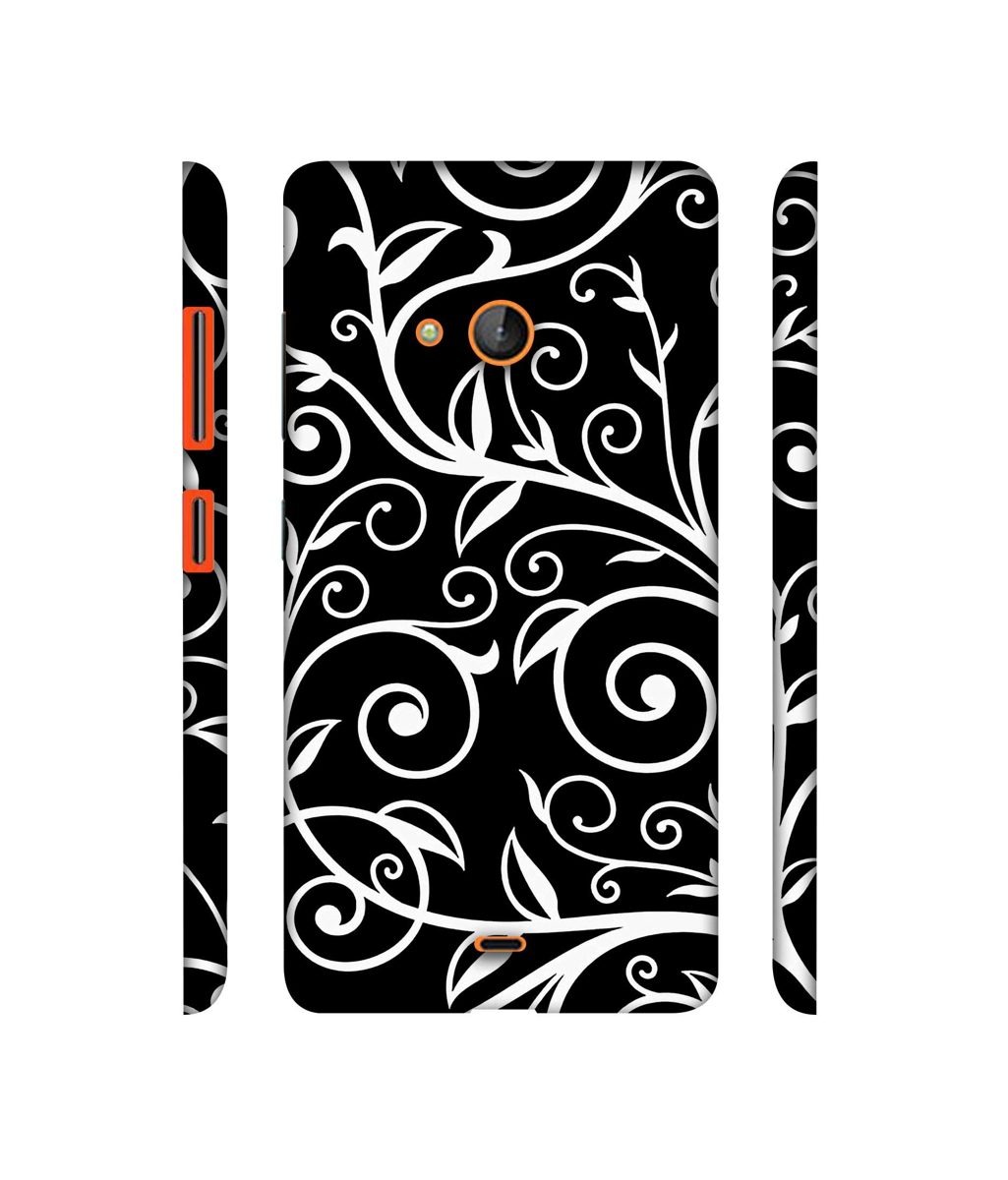 Amazon Brand - Solimo Designer Flower Patterns 3D Printed Hard Back Case Mobile Cover for Microsoft Lumia 540